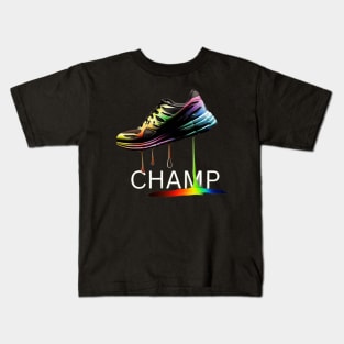 Champ sneaker design Kids T-Shirt